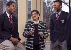 Shaw University president Dorothy Yancy
